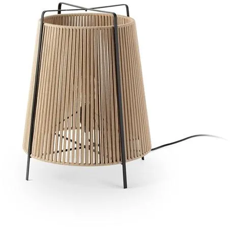 Faro AKANE Utomhusgolvlampa Beige/Matt Svart